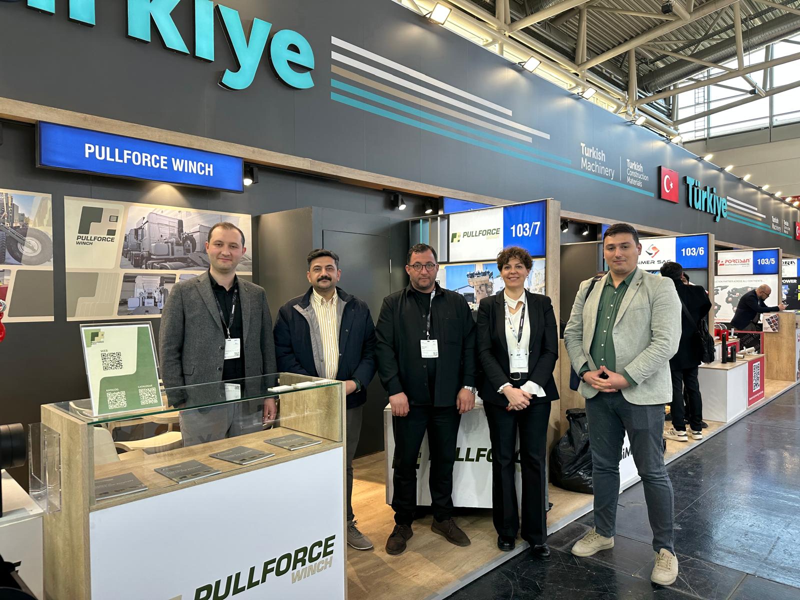 PULLFORCEWINCH’E, BAUMA 2025’TE YOĞUN İLGİ